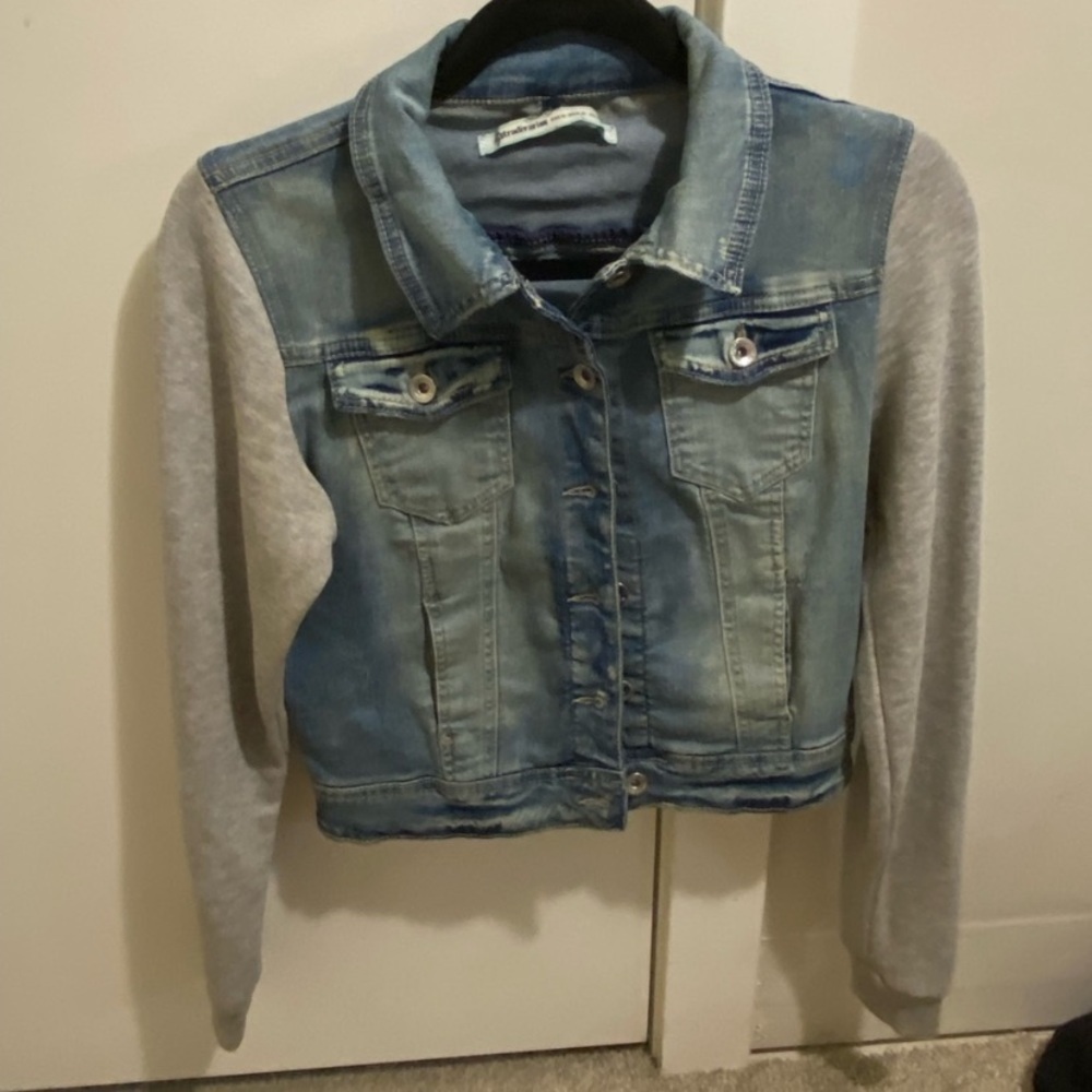 Jean jacket cropped​